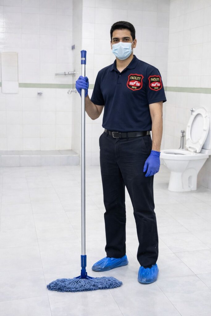 Office cleaning services in Delhi by SFS India.